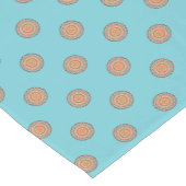 曼荼羅ジグザグ模様 ショートテーブルランナー (コーナー)