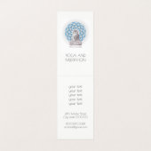 曼荼羅及び坐像ビジネスカード 名刺 (内部フラット)