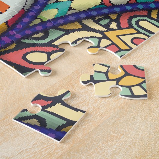 曼荼羅図 – パズル (側面)