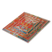 曼荼羅座禅図 タイル (側面)