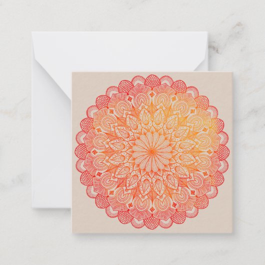 曼荼羅札 ノートカード (正面)