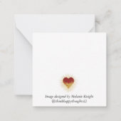 曼荼羅札 ノートカード (裏面)