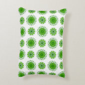 曼荼羅模様の芸術 アクセントクッション (裏面(縦))