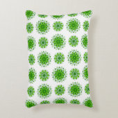 曼荼羅模様の芸術 アクセントクッション (正面(垂直))