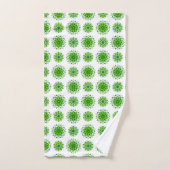 曼荼羅模様の芸術 バスタオルセット (ハンドタオル)