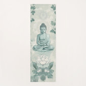 曼荼羅模様インスパイアの仏壇ヨガマット ヨガマット (正面)