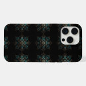 曼荼羅模様装飾 iPhoneケース (裏面横)