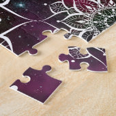 曼荼羅水彩星雲ヨガ禅 ジグソーパズル (側面)