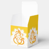 曼荼羅背景を持つイエローガネシャ フェイバーボックス (オープン)