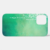曼荼羅背景曼荼羅スピリチュアル Case-Mate iPhoneケース (裏面 (横))