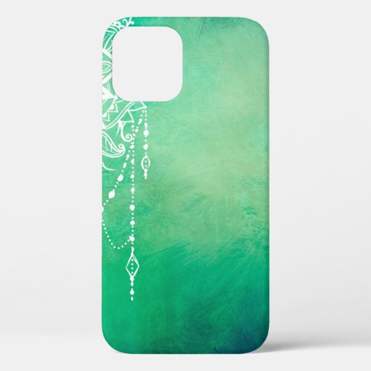 曼荼羅背景曼荼羅スピリチュアル Case-Mate iPhoneケース (裏面)