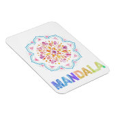 曼荼羅色蓮の花 マグネット (右側)