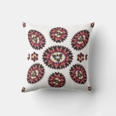 曼荼羅花模様 クッション (裏面)