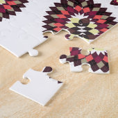 曼荼羅花模様 ジグソーパズル (側面)