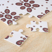 曼荼羅花模様 ジグソーパズル (側面)