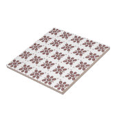 曼荼羅花模様 タイル (側面)