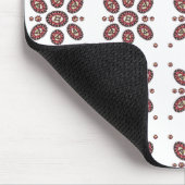 曼荼羅花模様 マウスパッド (コーナー)