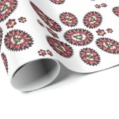 曼荼羅花模様 ラッピングペーパー (ロールコーナー)