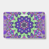 曼荼羅花 バッジ (裏面)