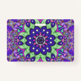 曼荼羅花 バッジ