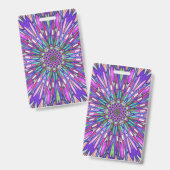 曼荼羅花 バッジ (正面＆裏面)