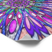 曼荼羅花 ポスター (角)