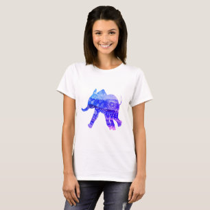 曼荼羅象ベーシックTシャツ ホワイト Tシャツ