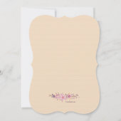 曼荼羅1の招待状 招待状 (裏面)