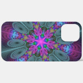 曼荼羅 カラフル フラクタル アート カレイドスコープ Case-Mate iPhoneケース (裏面 (横))