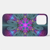 曼荼羅 カラフル フラクタル アート カレイドスコープ Case-Mate iPhoneケース (裏面 (横))
