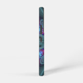 曼荼羅 カラフル 印象的 フラクタル アート カレイドスコープ SAMSUNG GALAXYケース (右側面)