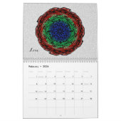 曼荼羅 カレンダー (2月 2026)