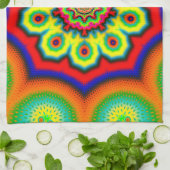 曼荼羅 キッチンタオル (折り畳み)