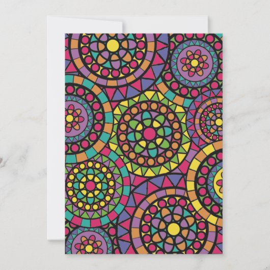 曼荼羅 サンキューカード (正面)