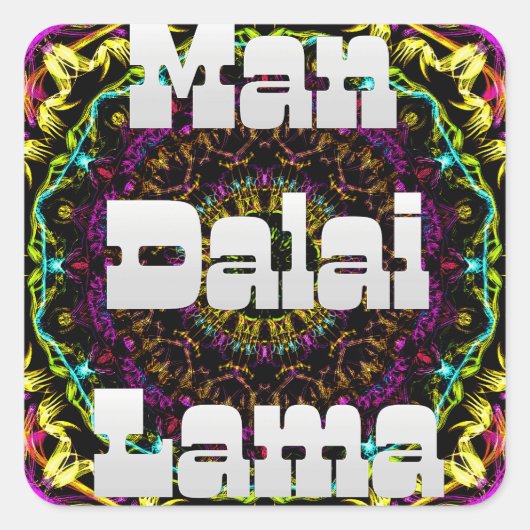 曼荼羅 スクエアシール (正面)