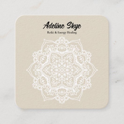 曼荼羅 スクエア名刺 (正面)
