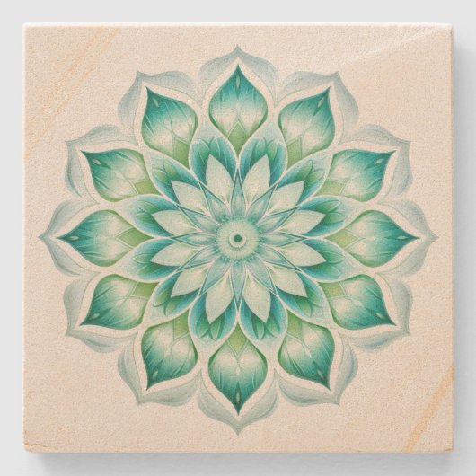 曼荼羅 ストーンコースター (正面)