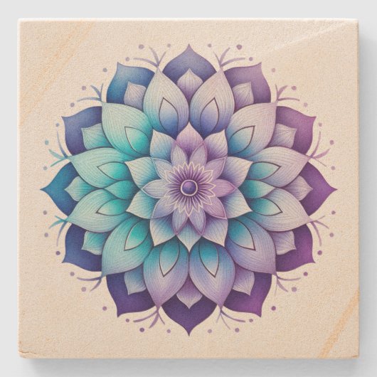 曼荼羅 ストーンコースター (正面)