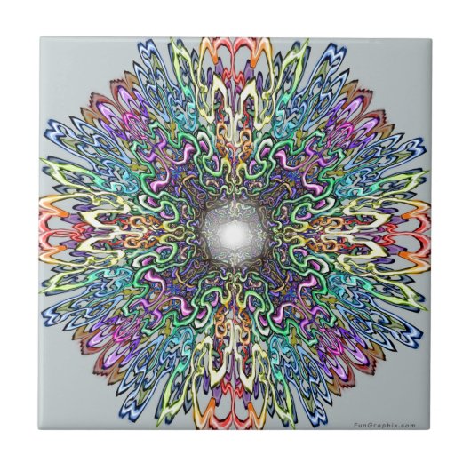 曼荼羅 タイル (正面)