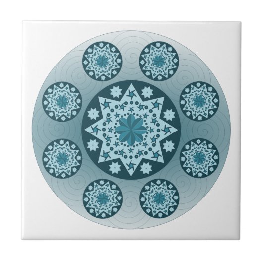 曼荼羅 タイル (正面)