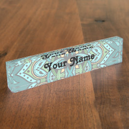 曼荼羅 デスクネームプレート