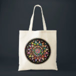 曼荼羅 トートバッグ<br><div class="desc">この曼荼羅デザインは幾何学的姿以上だ我々が自らの道を見つ救済け、培い、平和を得ることは、我々のハートの象徴だ。あなたや友人にぴったりの贈り物親愛です。</div>