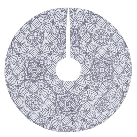 曼荼羅 ブラッシュドポリエステルツリースカート (正面)