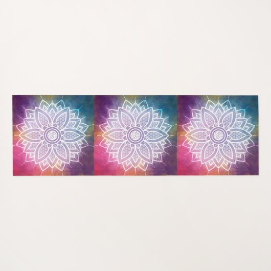 曼荼羅 ヨガマット (裏面(横))