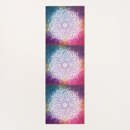 曼荼羅 ヨガマット (裏面)