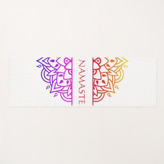 曼荼羅 ヨガマット (正面(横))