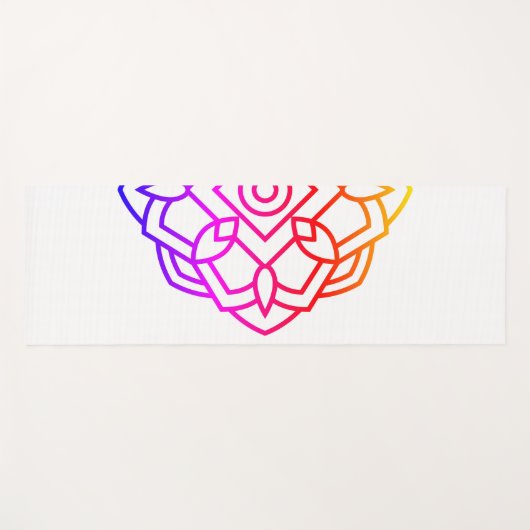 曼荼羅 ヨガマット (正面(横))