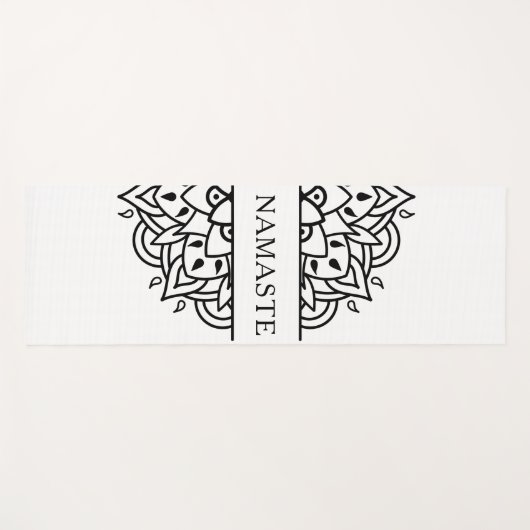 曼荼羅 ヨガマット (正面(横))