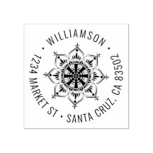 曼荼羅 |ラウンドファミリ名差出人住所