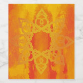 曼荼羅 ワインラベル (シングルラベル)